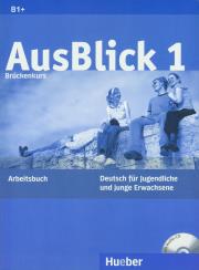 Ausblick 1 Arbeitsbuch +CD. Autor: Fischer-Mitziviris Anni, Janke-Papanikolau Sylvia. Dadada.pl Okładka książki Ausblick 1 Arbeitsbuch +CD