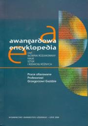Opakowanie Awangardowa encyklopedia