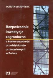 Okładka książki Bezpośrednie inwestycje zagraniczne