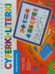 Okładka książki Cyferki, literki magnetyczne ALEX