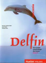 Delfin 2 Ćwiczenia. Autor: Aufderstrasse Hartmut, Muller Jutta, Storz Thomas. Dadada.pl Okładka książki Delfin 2 Ćwiczenia