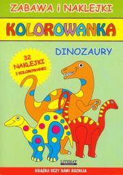 Opakowanie Dinozaury kolorowanka