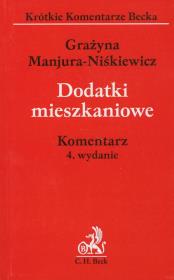 Okładka książki Dodatki mieszkaniowe Komentarz