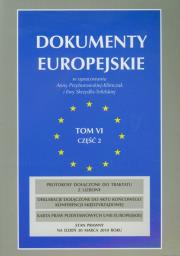 Opakowanie Dokumenty europejskie tom 6 część 2