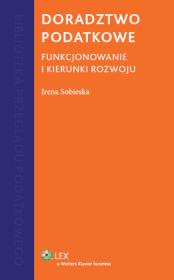Okładka książki Doradztwo podatkowe
