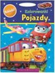 Okładka książki Duże kolorowanki Pojazdy