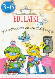 Edulatki. Przedszkolak na szóstkę. Autor: Czyżowska Małgorzata. Dadada.pl Okładka książki Edulatki. Przedszkolak na szóstkę