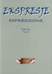 Opakowanie Ekspresje tom 2 Rok 2011