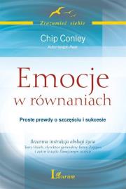 Emocje w równaniach. Autor: Chip Conley. Dadada.pl Okładka książki Emocje w równaniach
