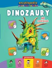 Okładka książki Encyklopedia przedszkolaka. Dinozaury w.2012
