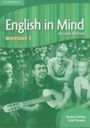 English In Mind 2 WB 2nd Edition CAMBRIDGE. Autor: Puchta Herbert, Stranks Jeff. Dadada.pl Okładka książki English In Mind 2 WB 2nd Edition CAMBRIDGE