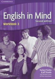 English In Mind 3 WB 2nd Edition CAMBRIDGE. Autor: Puchta Herbert, Stranks Jeff. Dadada.pl Okładka książki English In Mind 3 WB 2nd Edition CAMBRIDGE