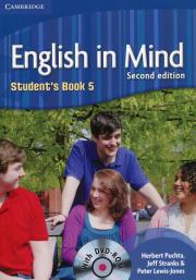 English In Mind 5 SB 2nd Edition CAMBRIDGE. Autor: Puchta Herbert, Stranks Jeff. Dadada.pl Okładka książki English In Mind 5 SB 2nd Edition CAMBRIDGE
