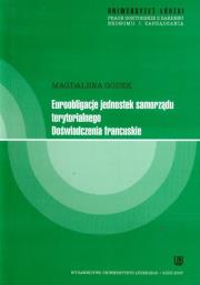 Okładka książki Euroobligacje jednostek samorządu terytorialnego. Doświadczenia francuskie