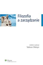 Okładka książki Filozofia a zarządzanie