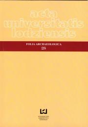 Opakowanie Folia archaeologica 28