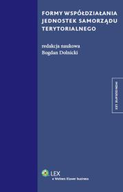 Okładka książki Formy współdziałania jednostek samorządu terytorialnego