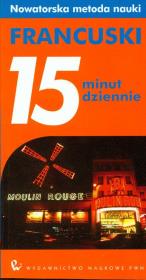 Okładka książki Francuski 15 minut dziennie