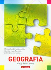 Okładka książki GEOGRAFIA - Mapy konturowe