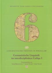 Opakowanie Germanistische Linguistik im interdisziplinaren Gefuge 1