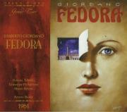 Giordano: Fedora. Autor: Renata Tebaldi, Giuseppe di Stefano, Mario Sereni, Chorus & Orchestra of the Teatro San Carlo. Dadada.pl Okładka książki Giordano: Fedora