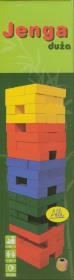 Opakowanie Gra - Jenga kolorowa duża ALBI