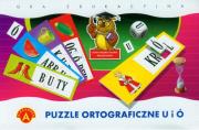 Gra - Puzzle ortograficzne u i ó ALEX. Autor: praca zbiorowa. Dadada.pl Okładka książki Gra - Puzzle ortograficzne u i ó ALEX