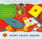 Okładka książki Gra - Wzory, kolory. Memory ALEX