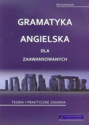 Gramatyka angielska dla zaawansowanych. Autor: Matasek Maciej. Dadada.pl Okładka książki Gramatyka angielska dla zaawansowanych