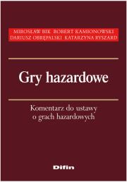 Okładka książki Gry hazardowe