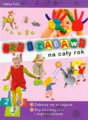 Okładka książki Gry i zabawy na cały rok