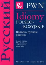 Idiomy polsko-rosyjskie. Autor: Chlebda Wojciech, Gołubiewa Albina, Wawrzyńczyk Jan. Dadada.pl Okładka książki Idiomy polsko-rosyjskie