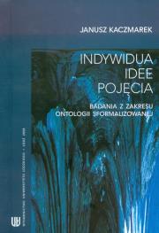 Okładka książki Indywidua idee pojęcia