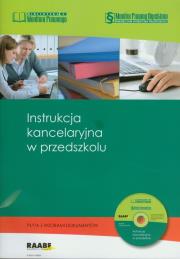 Opakowanie Instrukcja kancelaryjna w przedszkolu z płytą CD