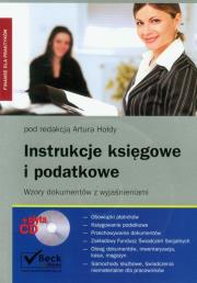 Instrukcje księgowe i podatkowe z płytą CD. Wydawca: C.H. Beck. Dadada.pl Opakowanie Instrukcje księgowe i podatkowe z płytą CD