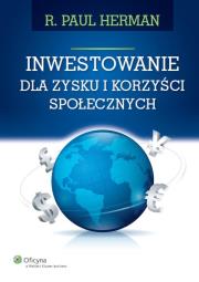 Okładka książki Inwestowanie dla zysku i korzyści społecznych