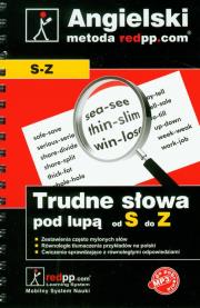 Okładka książki Język angielski Trudne słowa pod lupą S-Z