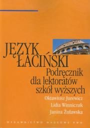Język łaciński Podręcznik dla lektoratów szkół wyższych. Autor: Jurewicz Oktawiusz, Winniczuk Lidia, Żuławska Janina. Dadada.pl Okładka książki Język łaciński Podręcznik dla lektoratów szkół wyższych