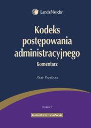 Okładka książki Kodeks postępowania administracyjnego Komentarz