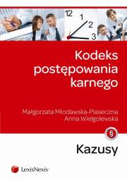 Okładka książki Kodeks postępowania karnego Kazusy