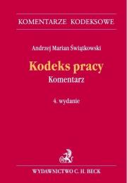 Okładka książki Kodeks pracy Komentarz