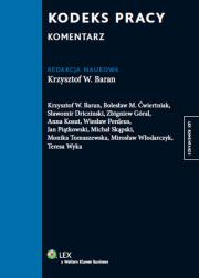 Okładka książki Kodeks pracy Komentarz