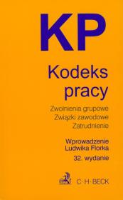 Okładka książki Kodeks pracy Teksty ustaw