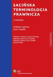 Okładka książki Łacińska terminologia prawnicza