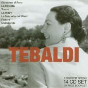 Legendary performances of Renata Tebaldi. Autor: Renata Tebaldi. Dadada.pl Okładka książki Legendary performances of Renata Tebaldi