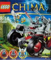 Opakowanie Lego Legends of Chima Wilczy pojazd Wakza