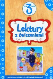 Okładka książki Lektury dla klasy 3 z ćwiczeniami TW