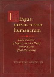 Lingua nervus rerum humanarum. Wydawca: Wydawnictwo Naukowe UAM. Dadada.pl Opakowanie Lingua nervus rerum humanarum
