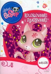 Littlest Pet Shop - Kolorowanki i zgadywanki. Autor: Praca zbiorowa. Dadada.pl Okładka książki Littlest Pet Shop - Kolorowanki i zgadywanki