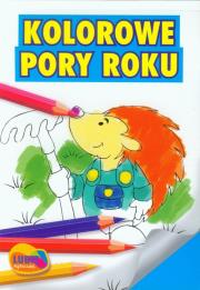 Okładka książki Lubię rysować. Kolorowe pory roku